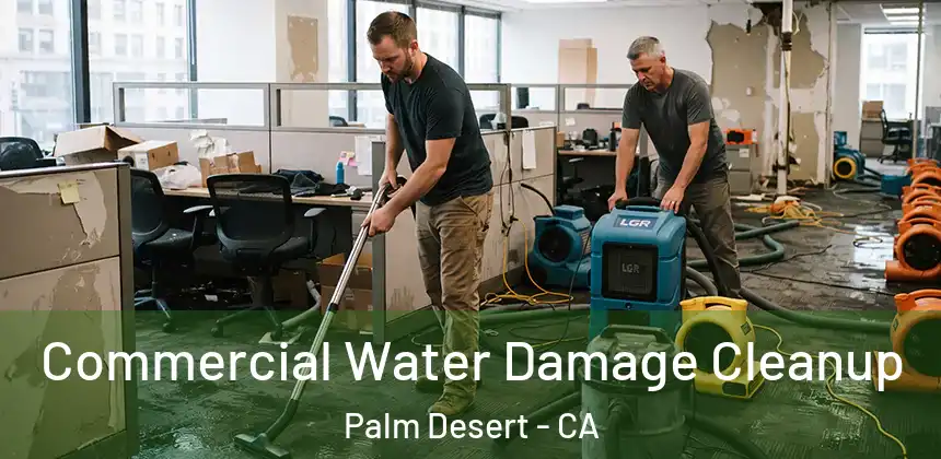 Commercial Water Damage Cleanup Palm Desert - CA