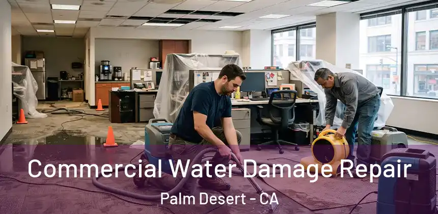 Commercial Water Damage Repair Palm Desert - CA