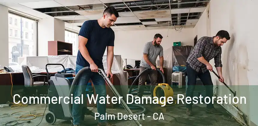 Commercial Water Damage Restoration Palm Desert - CA