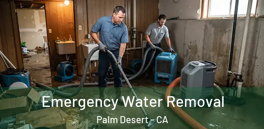  Emergency Water Removal Palm Desert - CA