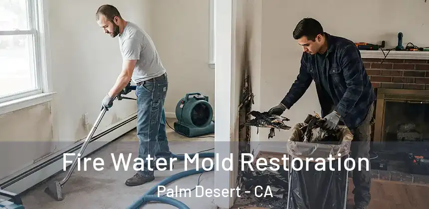 Fire Water Mold Restoration Palm Desert - CA