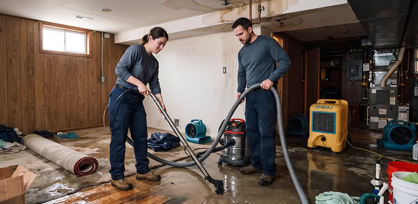 Frozen Pipe Burst Cleanup in Palm Desert