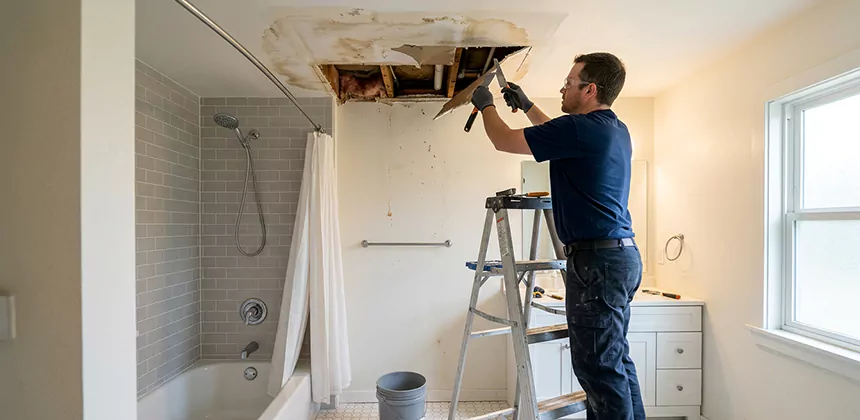 Bathroom Leak Ceiling Repair in Palm Desert