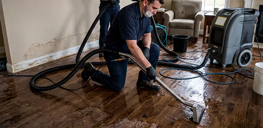 Hardwood Floor Water Extraction in Palm Desert