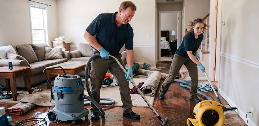 Hidden Leak Clean Up in Palm Desert