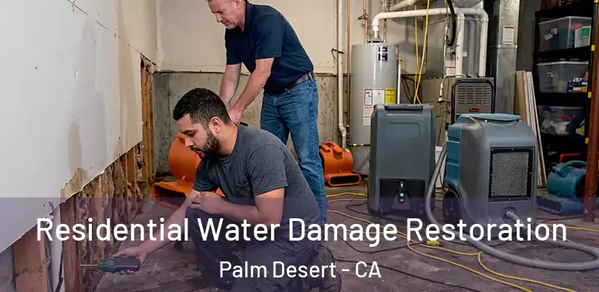 Residential Water Damage Restoration Palm Desert - CA